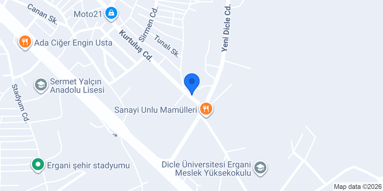 Kerem Oto Aksesuar konumu