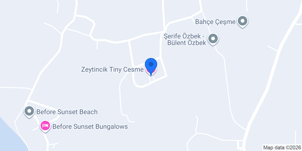 Zeytincik Tiny Cesme konumu