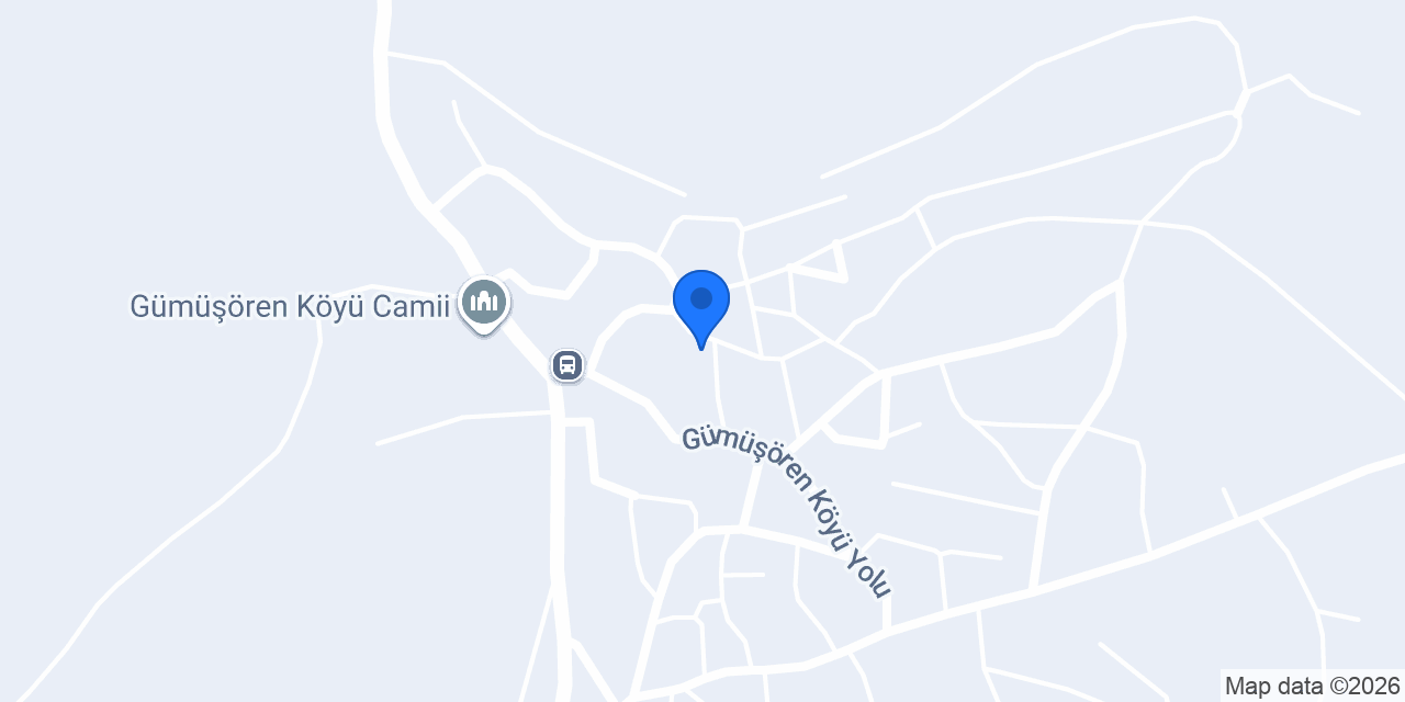 Gümüşören İlkokulu konumu