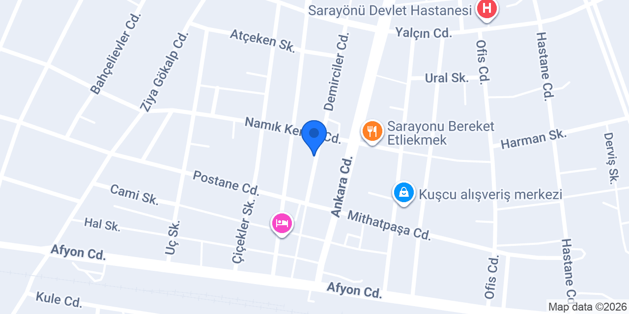 Genç Motors konumu