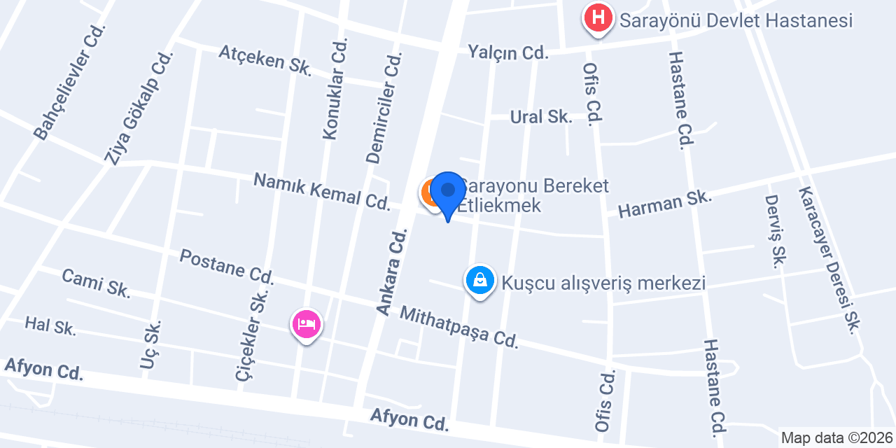 Metin su konumu