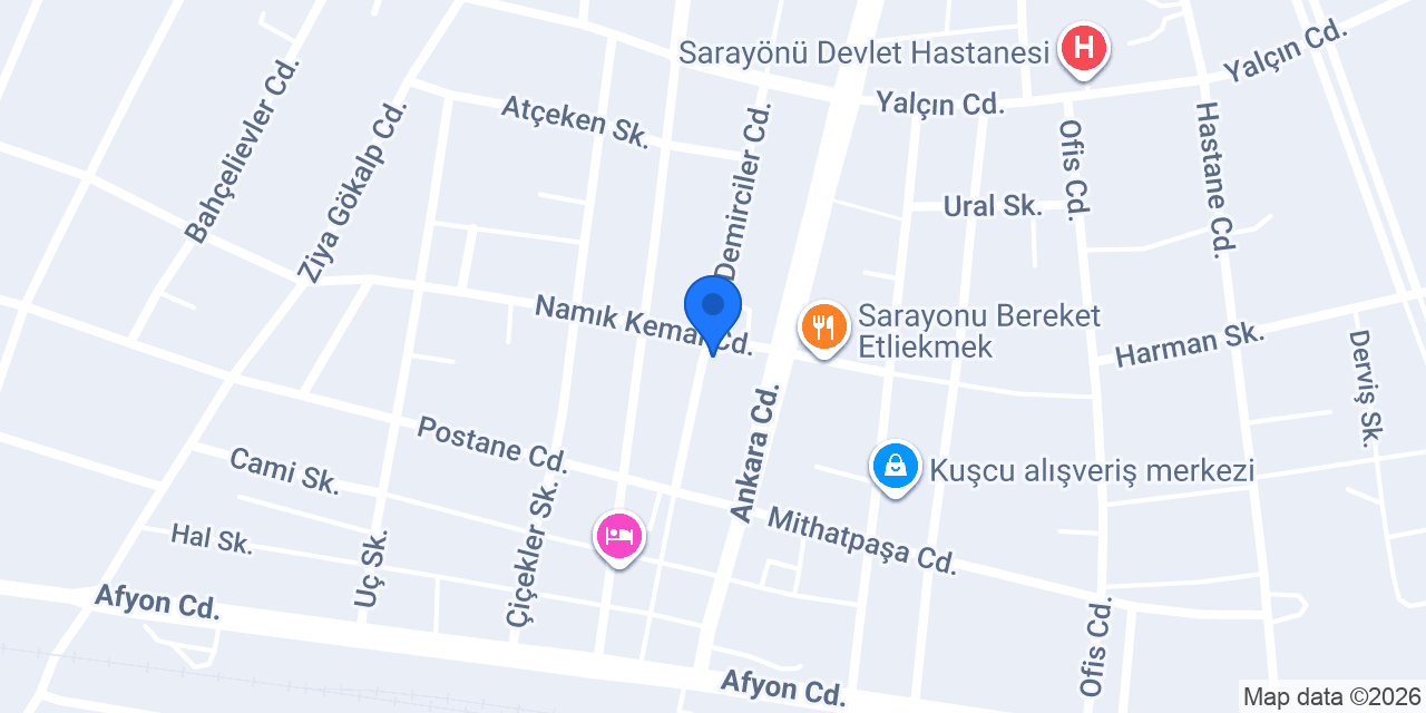 Çakır Ormancılık konumu