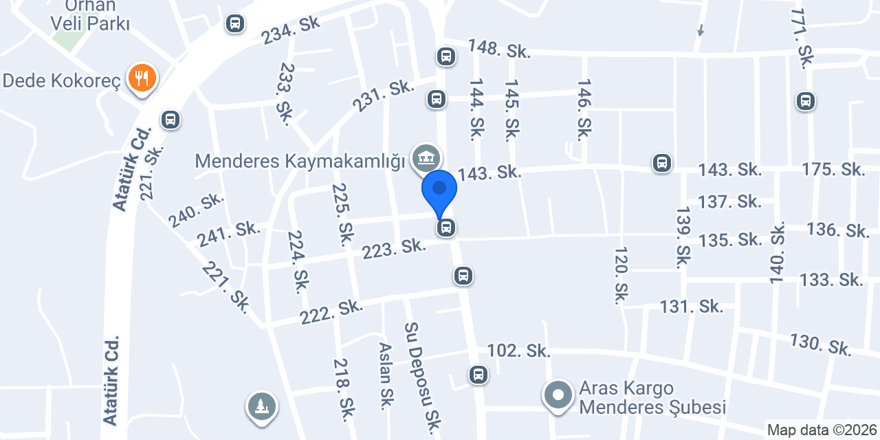 Burak Unlu Mamulleri konumu