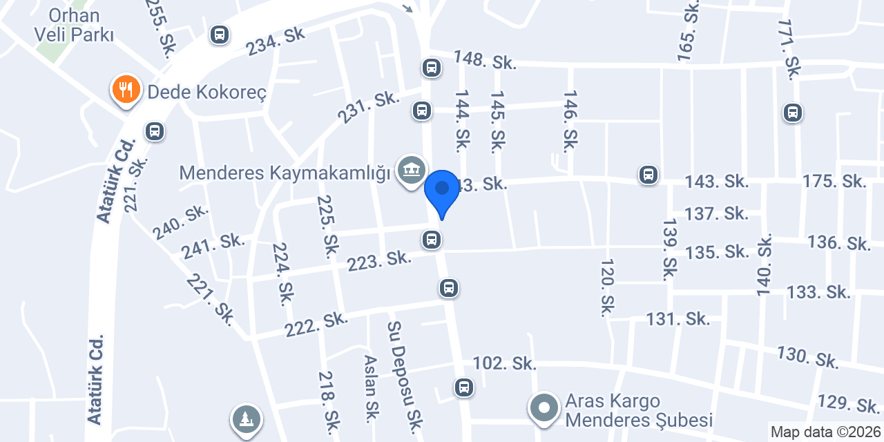 Peynir Mandıra Menderes konumu