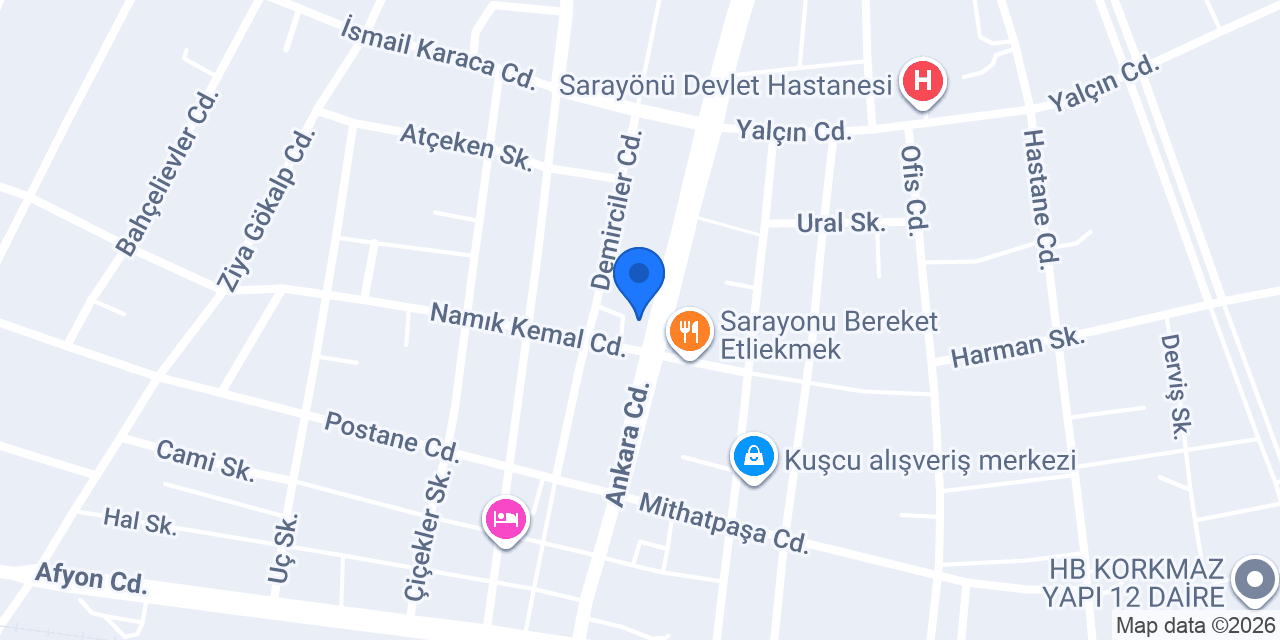 ULUTAŞ HARİTA VE MÜHENDİSLİK konumu