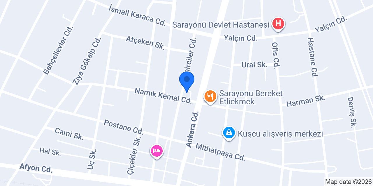 aytuna tekstil konumu