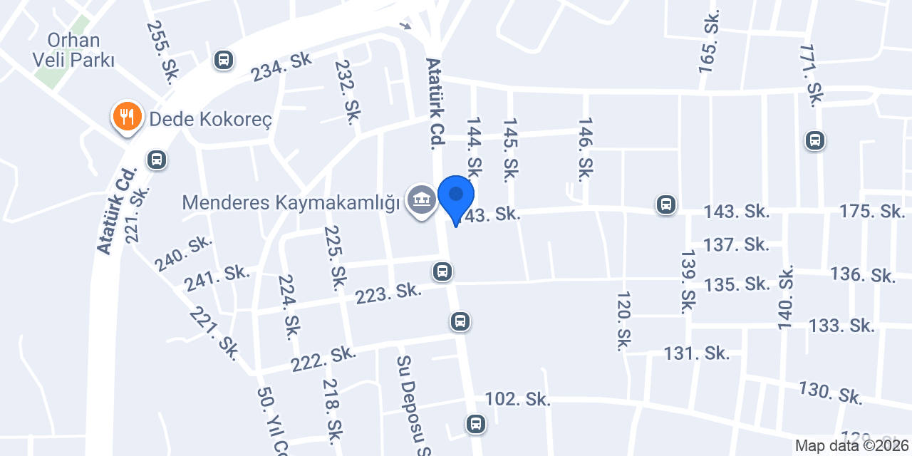 Bolulu Hasan Usta Menderes konumu