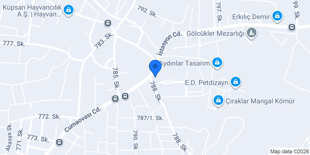 Sevimli Afacanlar Anaokulu konumu