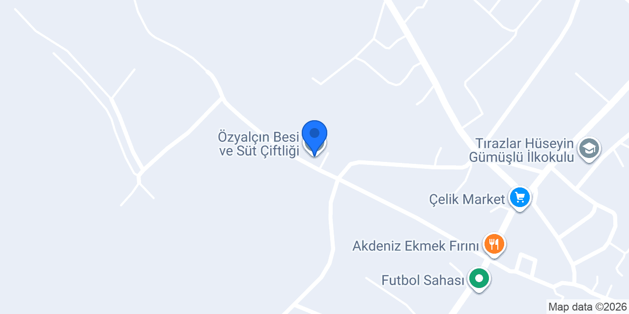 Özyalçın Besi ve Süt Çiftliği konumu