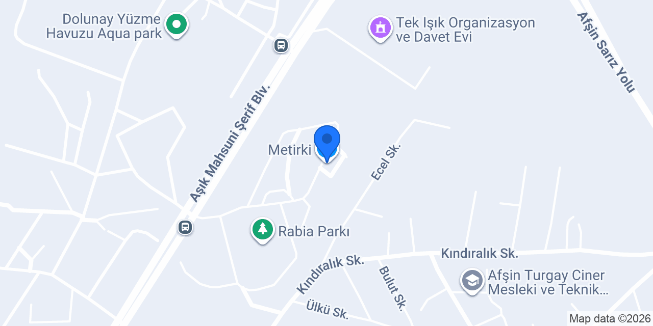 Metirki konumu