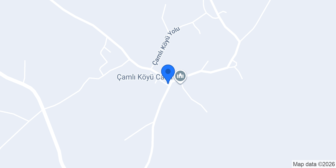 Çamlı Köyü Muhtarlığı konumu