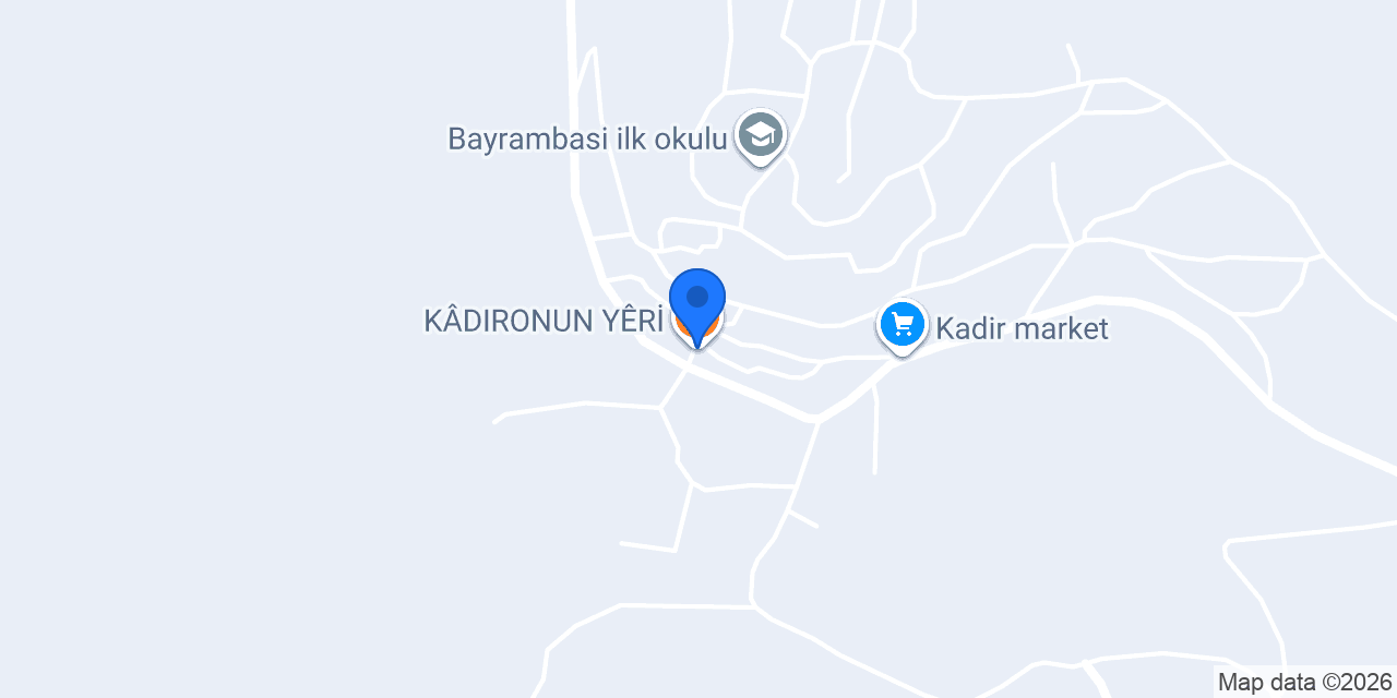 KÂDIRONUN YÊRİ konumu