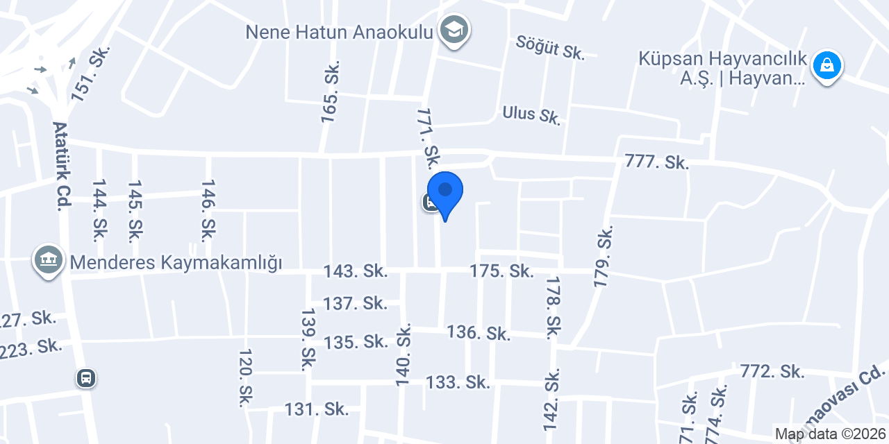 Menderes elektrik konumu