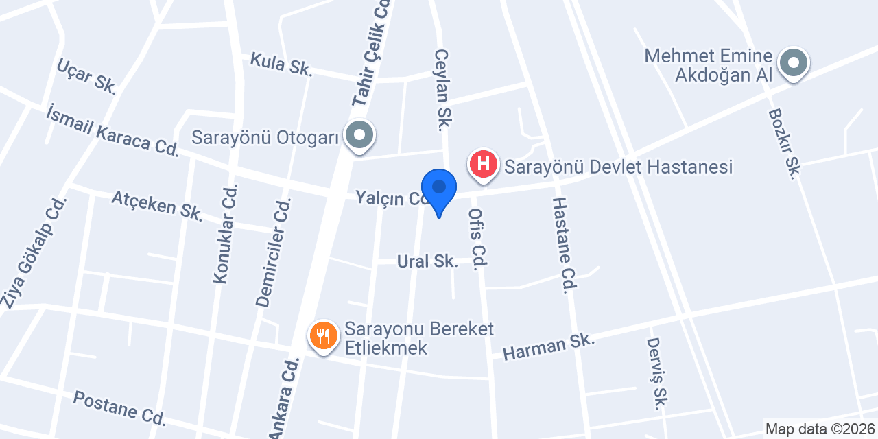 ANADOLU ECZANESİ konumu