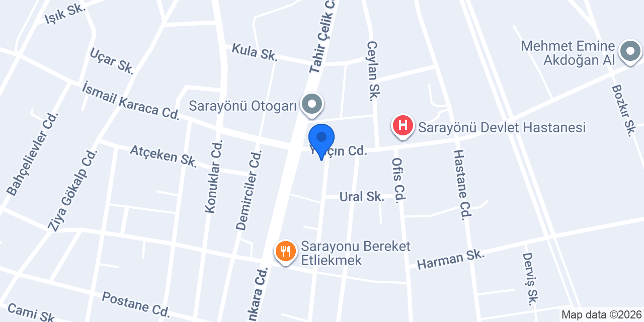 AYDINLI ECZANESİ konumu