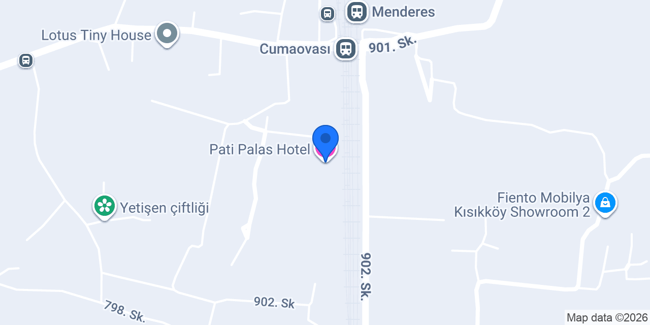 Pati Palas Hotel konumu