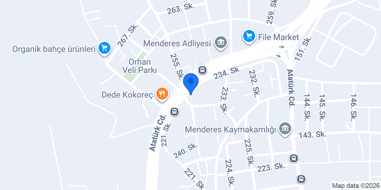 Menderes Polis Merkezi Amirliği konumu