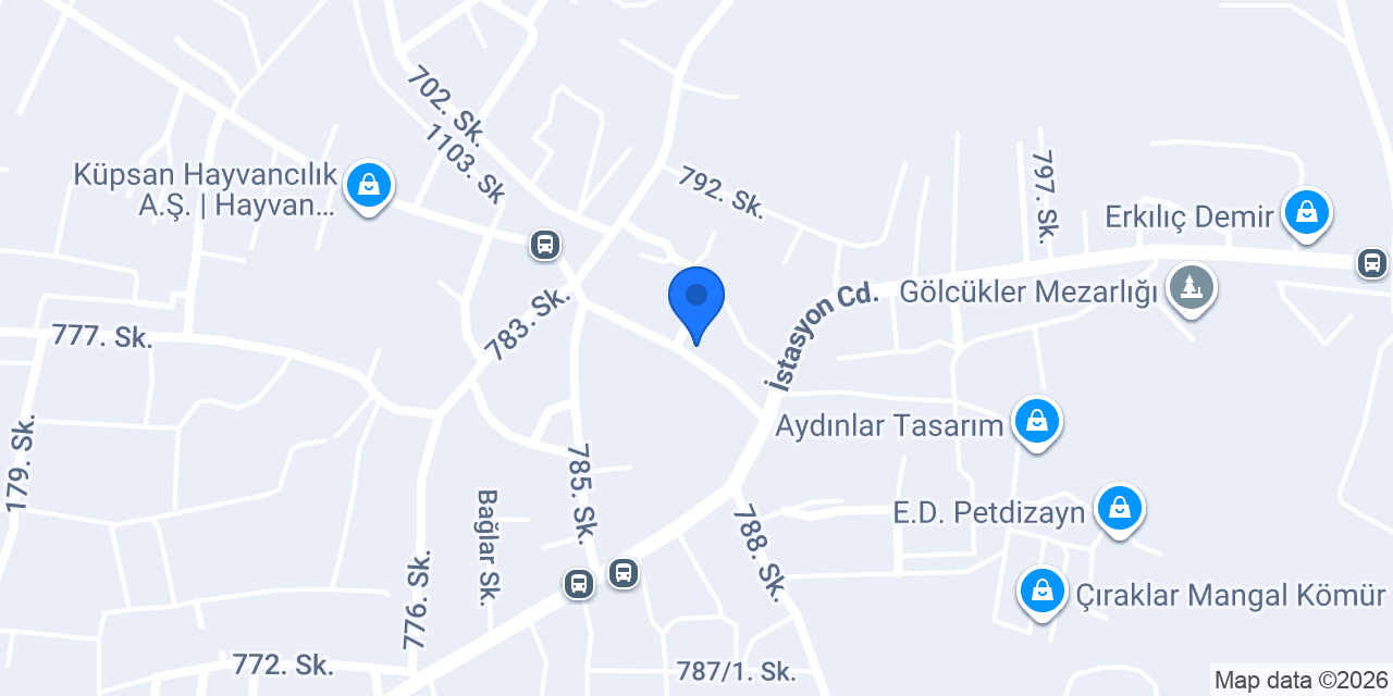 Ergeç Mobilya konumu