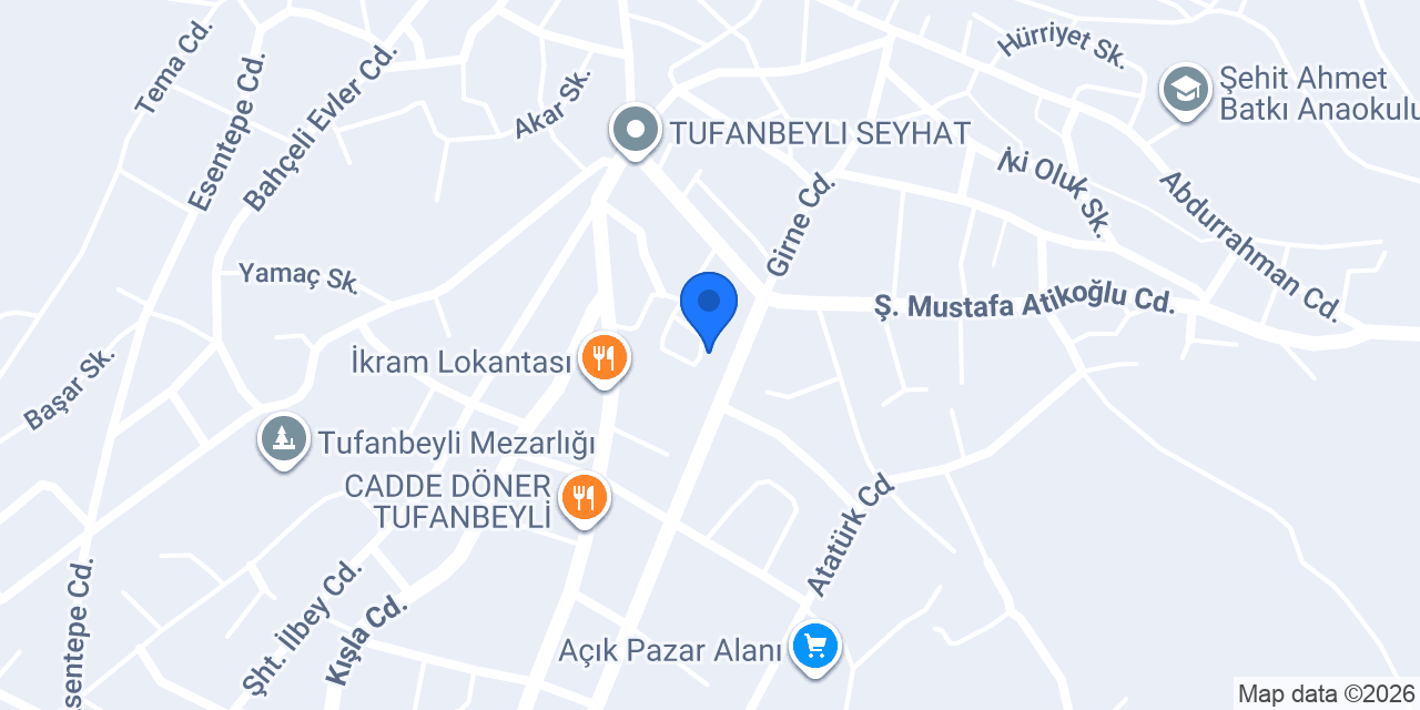 GÖNÜL Kasabı konumu
