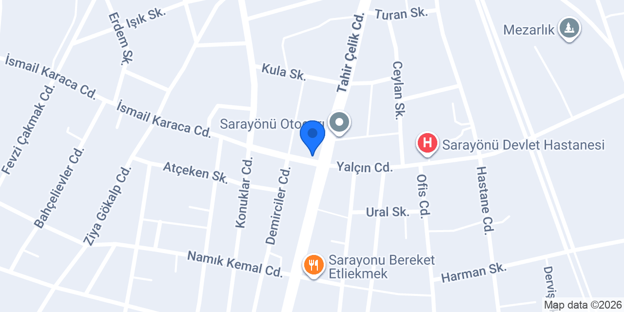 AYŞE ÇINAR ECZANESİ konumu