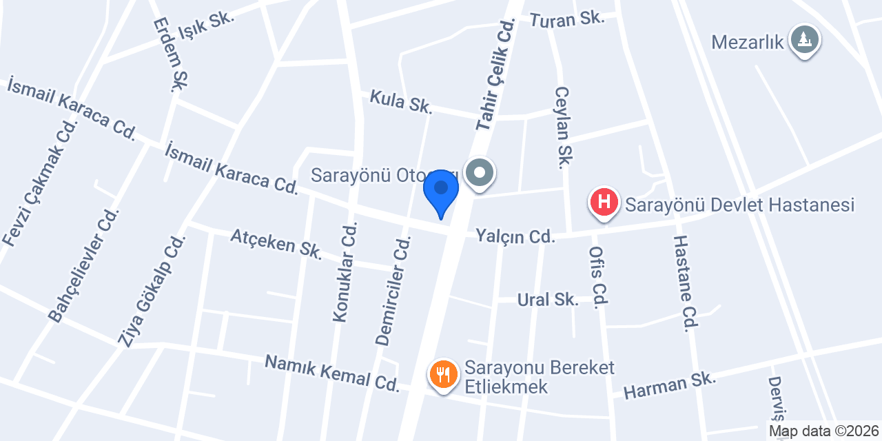 Mustafa Bey Dondurmaları konumu