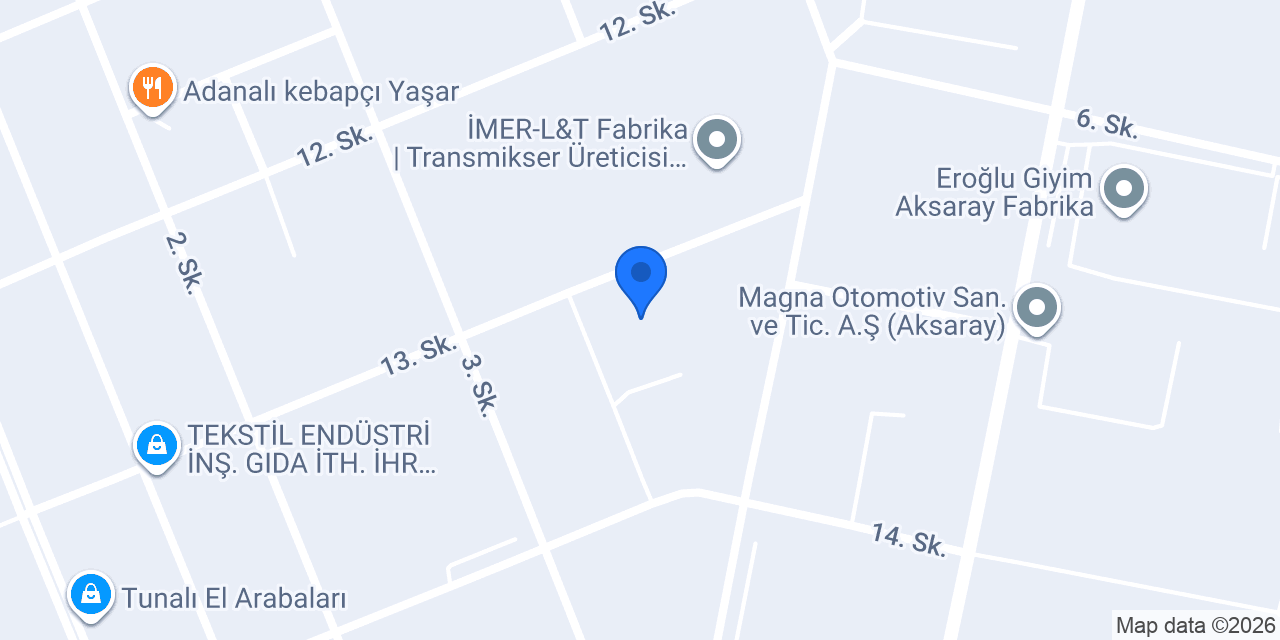 Kaltek Endüstriel Temizlik konumu