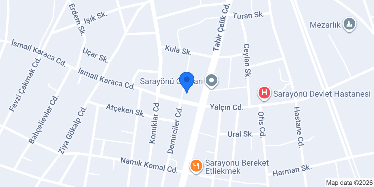 Halk Kütüphanesi konumu