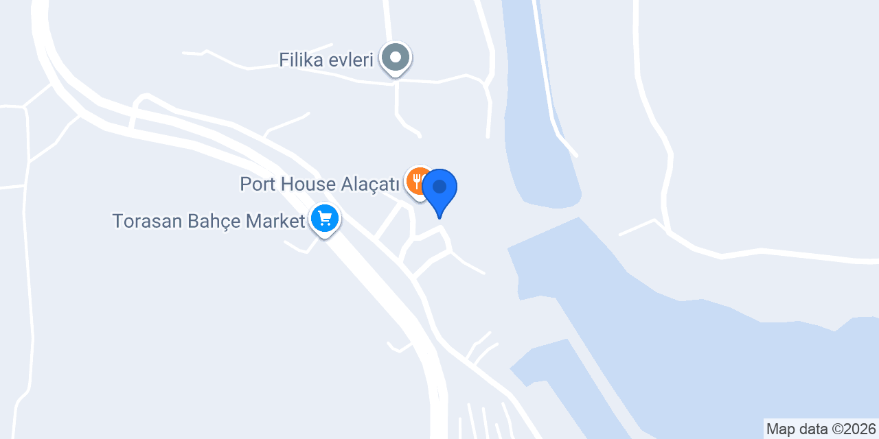 Port House Alaçatı konumu