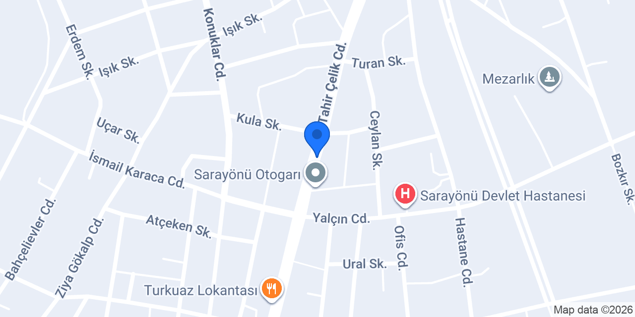Durak Etli Ekmek konumu