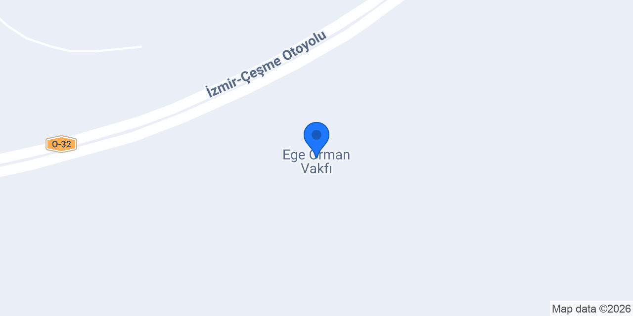 Ege Orman Vakfı konumu