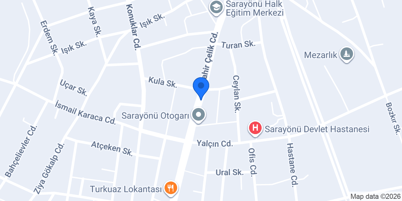 CADDE DÖNER patso konumu