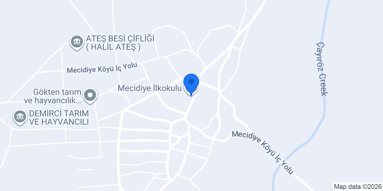 Mecidiye İlkokulu konumu