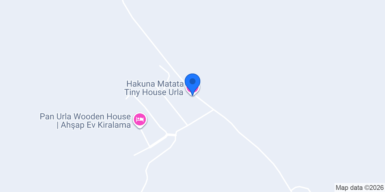 Hakuna Matata Tiny House Urla konumu
