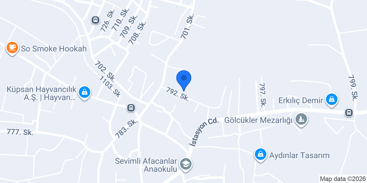 EKİNOKSHOME MOBİLYA konumu