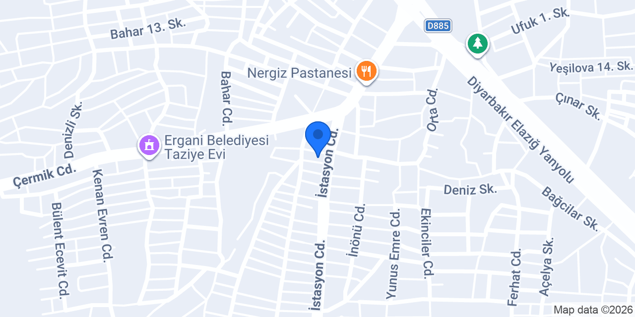 Özlemin Veteriner Kliniği konumu