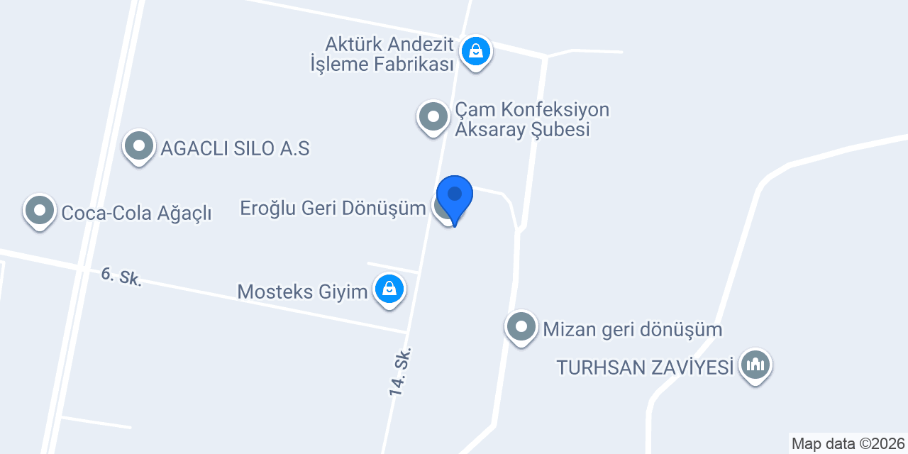 Eroğlu Geri Dönüşüm konumu