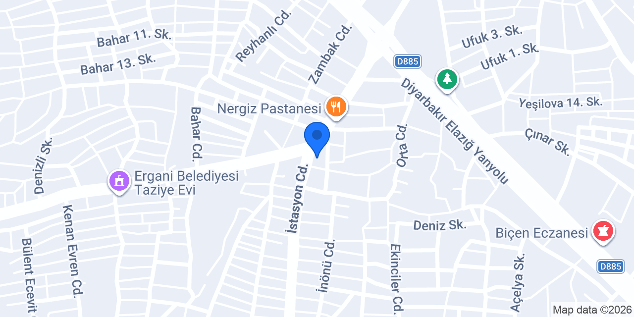 SERHAT MAKİNA konumu