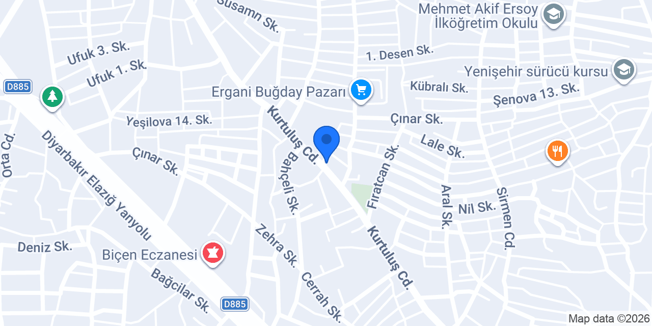 Zahit Mobilya konumu