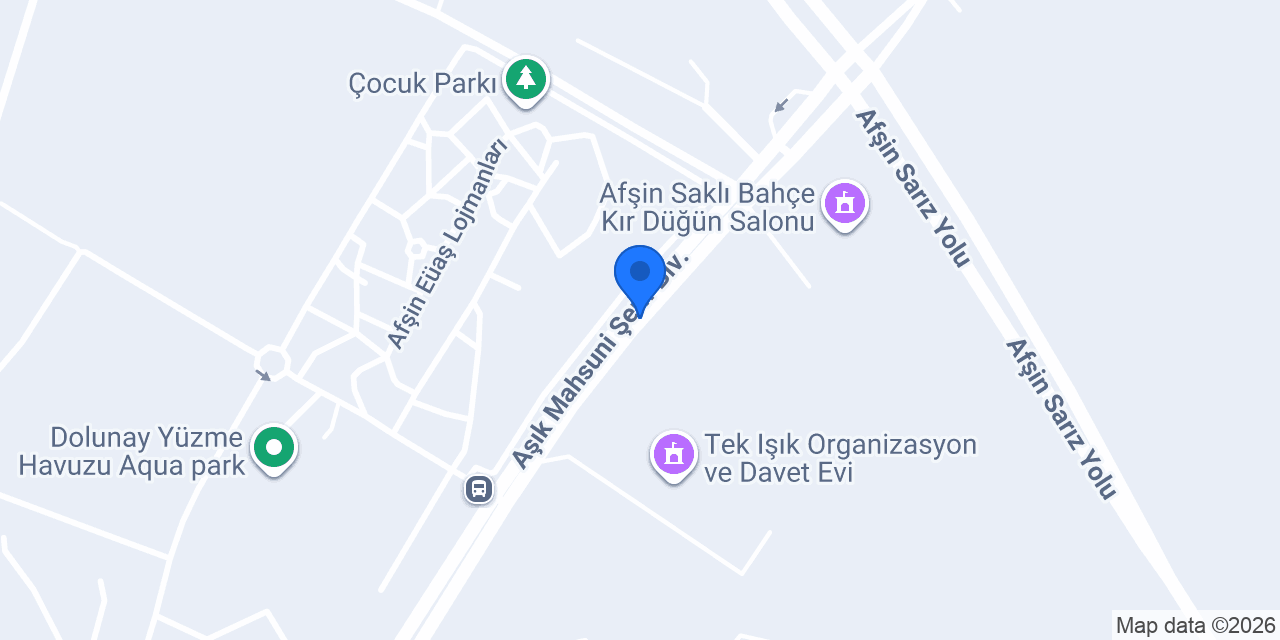 Afşin Un Ve Yem Sanayi konumu