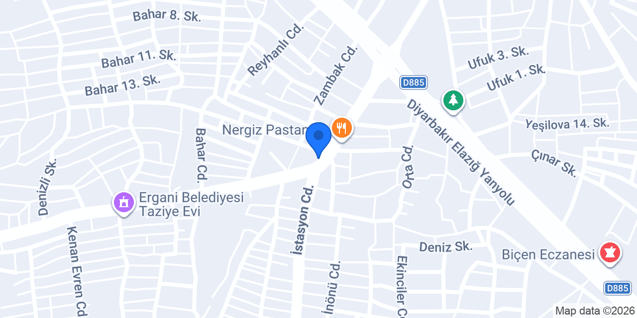 Eroğlu veteriner kliniği konumu