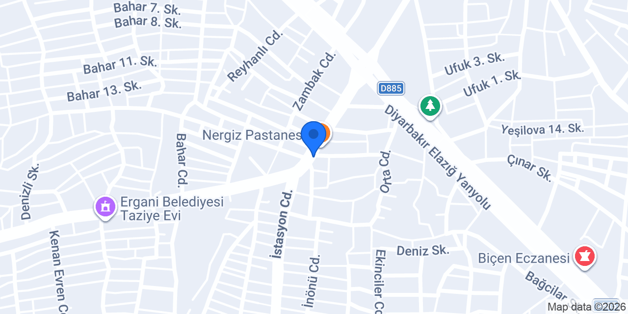Özlemin Veteriner Kliniği konumu