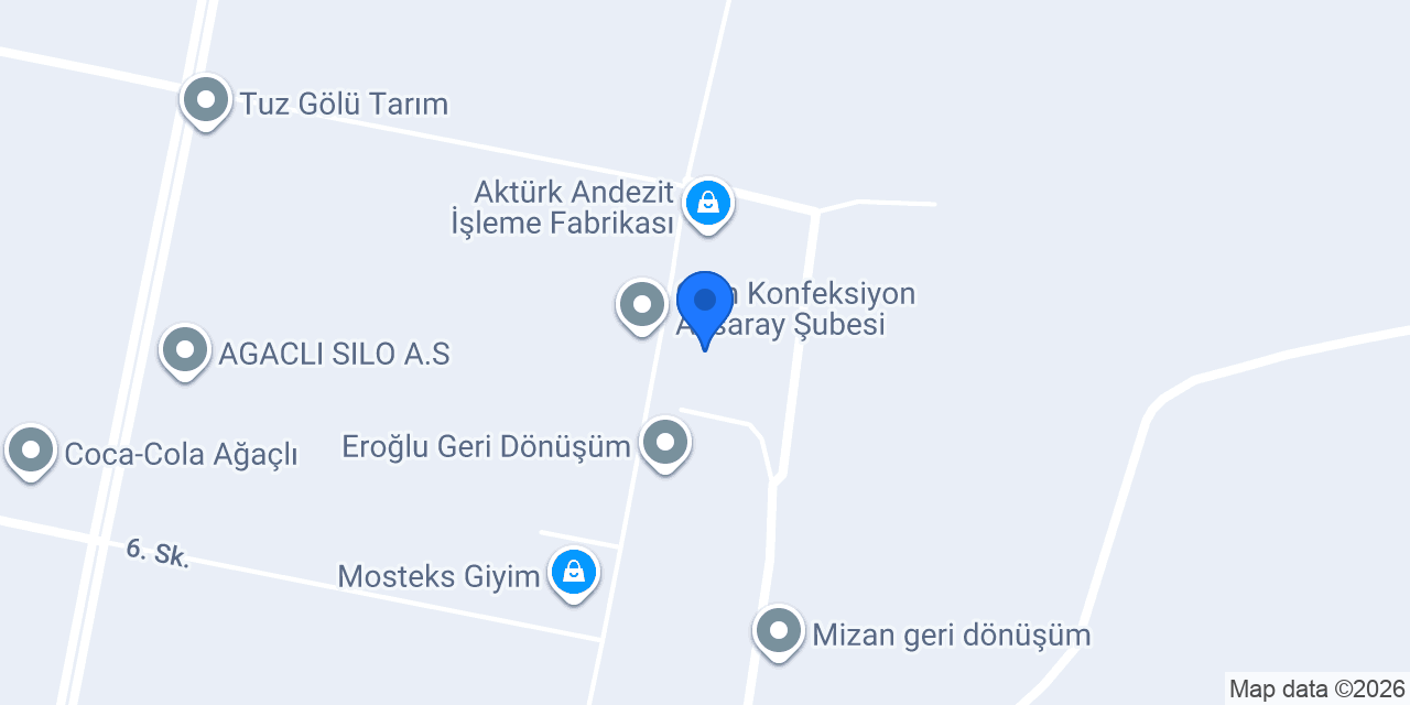 EGA KONFEKSİYON konumu