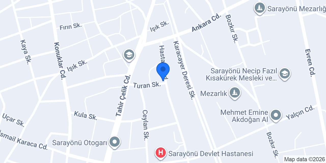 Aslıhan Eczanesi konumu