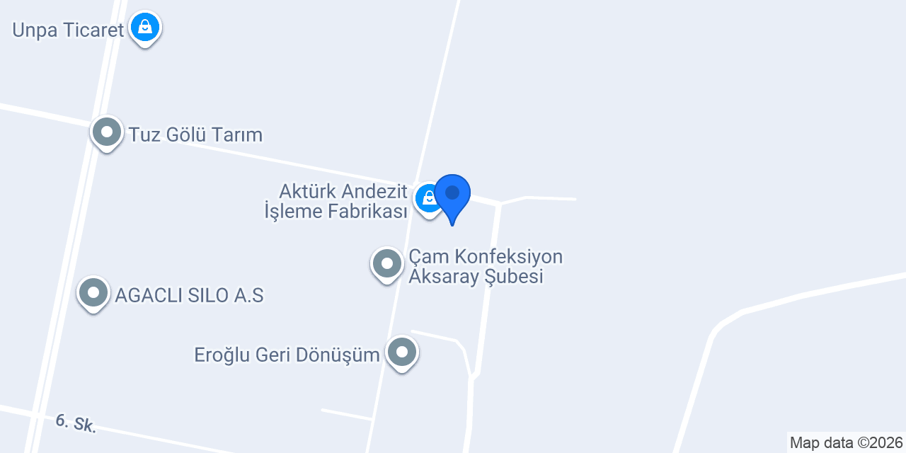 AKTÜRK HARFİYAT NAK. VE TAAH. TİC. LTD.ŞTİ konumu