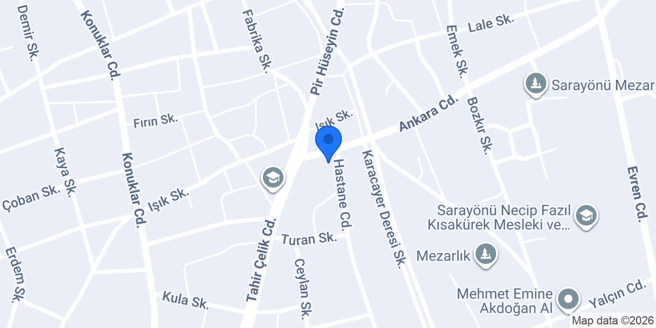 Saray Yem konumu