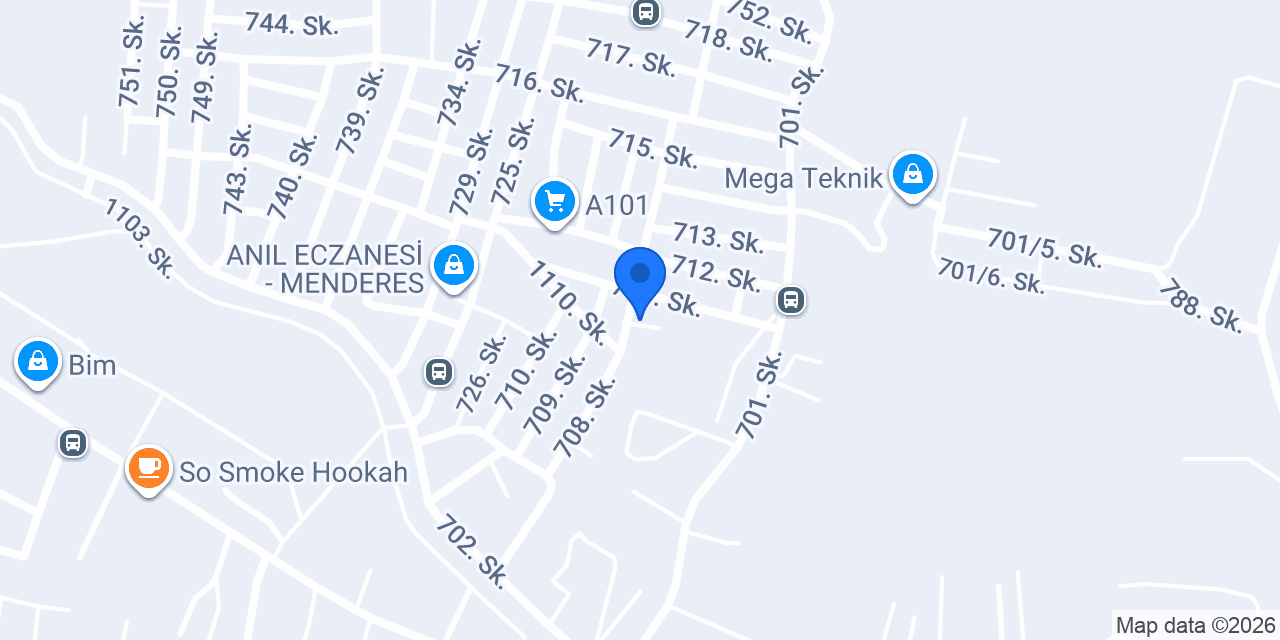 Menderes Çit, Menderes Tel Çit konumu