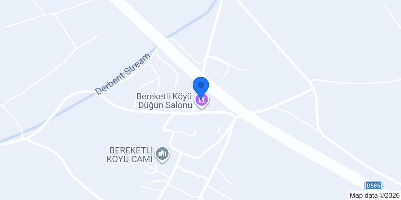 Bereketli Köyü Muhtarlığı konumu