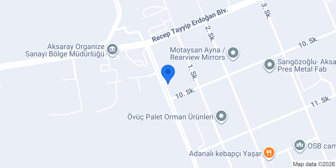 STARDEPO OTOMOTİV konumu