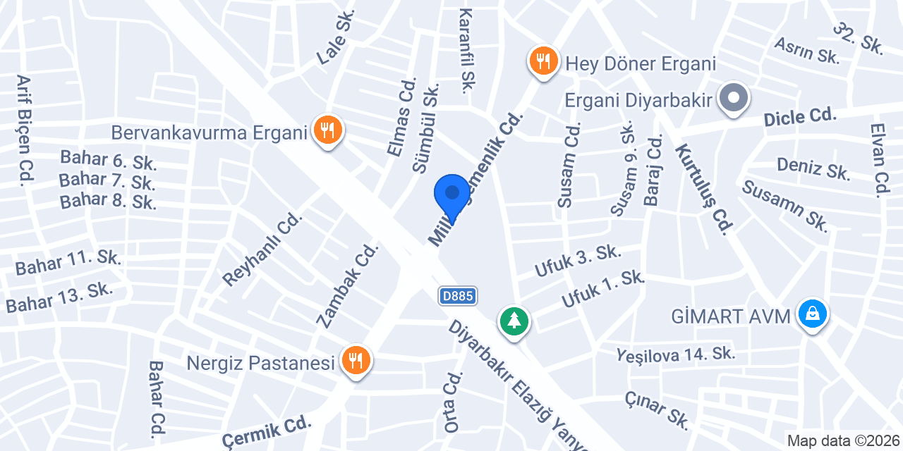 Tatlıcı Eyüp Usta konumu