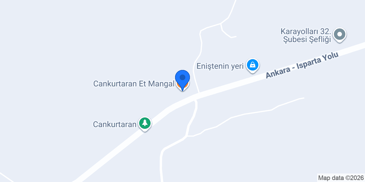 Cankurtaran Et Mangal konumu